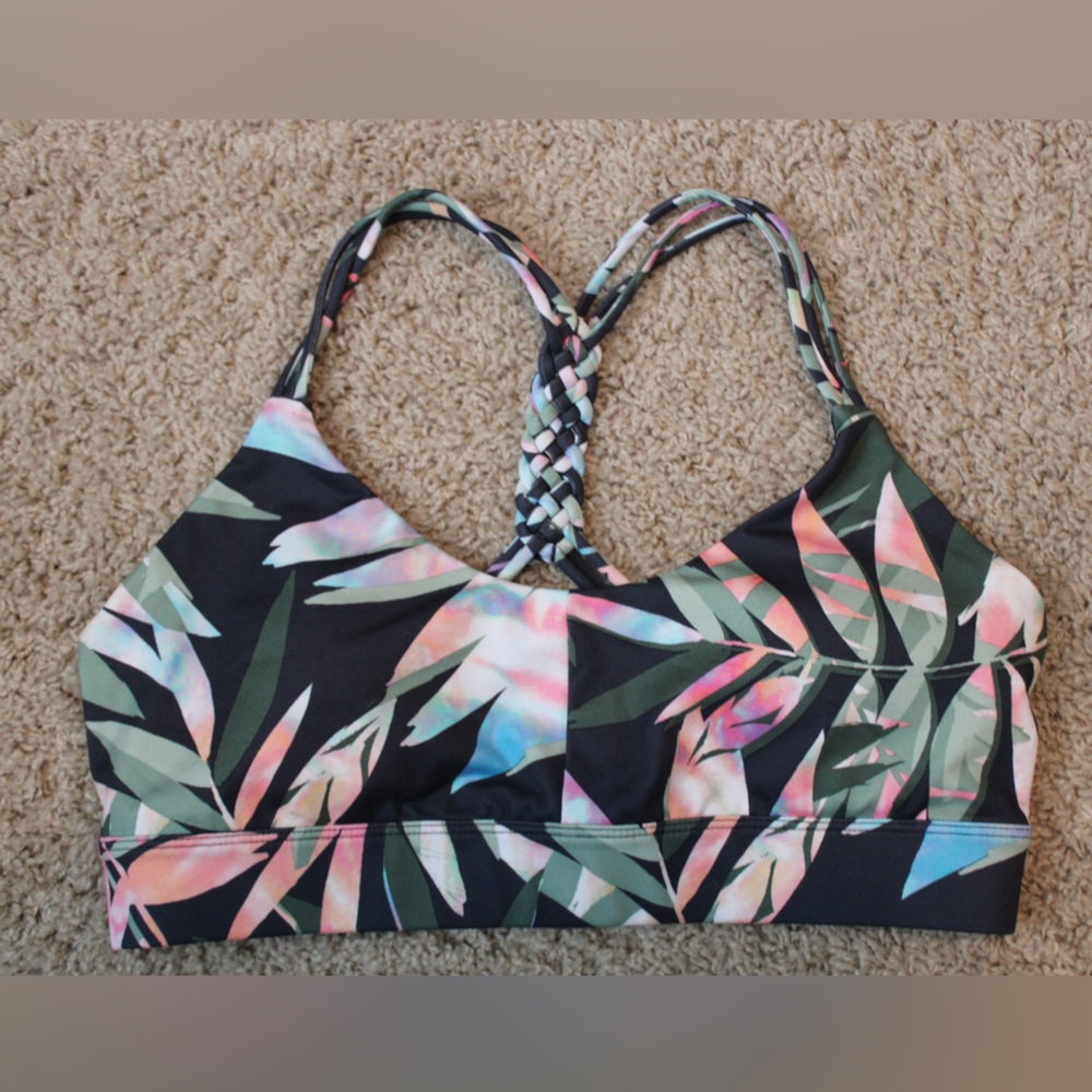 JoyLab Tropical Print Sports Bra